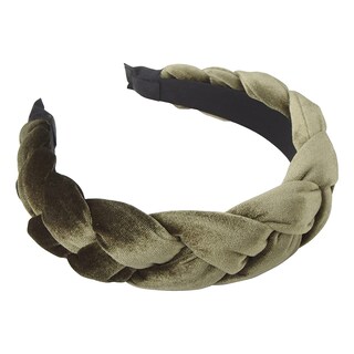 Foto 5 | Foto 5 | Diademas Huoguo Diadema De Terciopelo Trenzado A La Moda Para Mujer - Venta Internacional.
