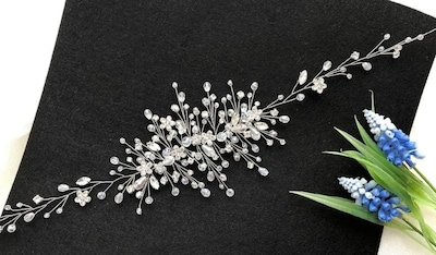 Foto 4 | Foto 4 | Diadema Xtellar De Cristal Y Pedrería Para Novias Accesorio Elegante Para Bodas Y Eventos Especiales
