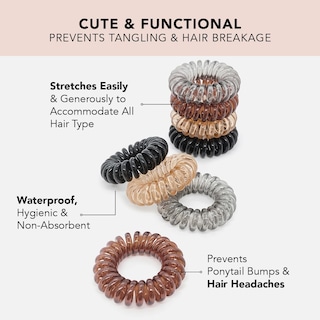 Foto 3 | Foto 3 | Hair Tips Kitsch Spiral Para Mujer, Cabello Grueso Y Fino, 8 Unidades - Venta Internacional.