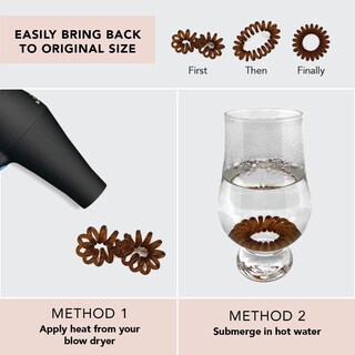 Foto 4 | Foto 4 | Hair Tips Kitsch Spiral Para Mujer, Cabello Grueso Y Fino, 8 Unidades - Venta Internacional.