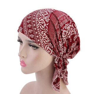 Foto 2 | Foto 2 | Gorro De Quimioterapia Contra El Cáncer  Bufanda  Turbante Para La Cabeza  Para Mujer - Venta Internacional.