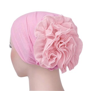 Foto 2 | Foto 2 | Gorro Huoguo Flower Muslim Con Volantes Contra El Cáncer Y Quimioterapia - Venta Internacional.