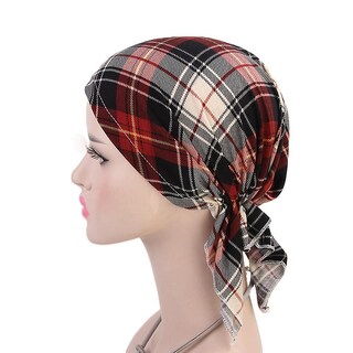 Foto 5 | Foto 5 | Gorro De Quimioterapia Contra El Cáncer Bufanda Turbante Para La Cabeza Para Mujer - Venta Internacional.