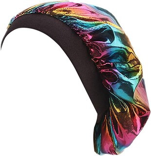 Foto 5 | Foto 5 | Gorros Sleep Cap Huoguo Con Purpurina Con Láser Turbante Sedoso Y Quimio - Venta Internacional.