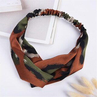 Foto 2 | Foto 2 | Turbante Elástico Huoguo Boho Leopard Twist Knot - Venta Internacional.