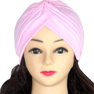 Foto 1 | Foto 1 | Gorro De Satén Grande Con Turbante Beauty Para Mujer Huoguo - Venta Internacional.