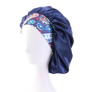 Foto 2 | Foto 2 | Gorro De Dormir Para Quimioterapia Con Estampado Satinado Y Ala Ancha - Venta Internacional.
