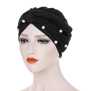 Foto 2 | Foto 2 | Gorro Huoguo Para Mujer Musulmán Indio Con Volantes Para Quimioterapia Contra El Cáncer - Venta Internacional.