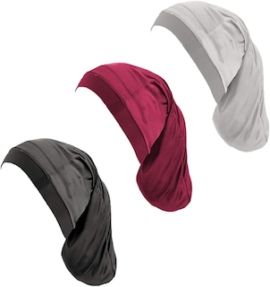 Foto 1 | Foto 1 | Gorra Con Rastas Y Trenzas Huoguo Spandex Satinado Unisex Paquete De 3 - Venta Internacional.