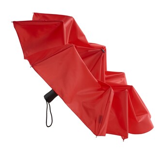 Foto 3 | Foto 3 | Paraguas Lewis N. Clark Travel, Resistente Al Viento, Repelente Al Agua, Rojo - Venta Internacional.