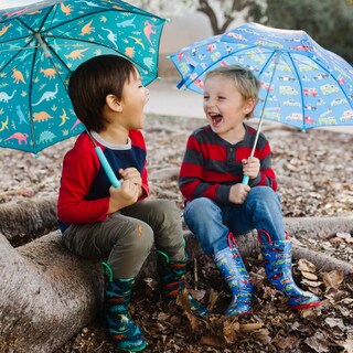 Foto 7 | Foto 7 | Paraguas Wildkin Kids, Toldo Impermeable Con Diseño De Dinosaurios Jurásicos - Venta Internacional.