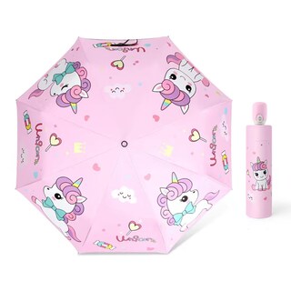 Foto 1 | Foto 1 | Paraguas Hannstar Para Niños Plegable A Prueba De Viento, Antiuv Y Reflectante - Venta Internacional.
