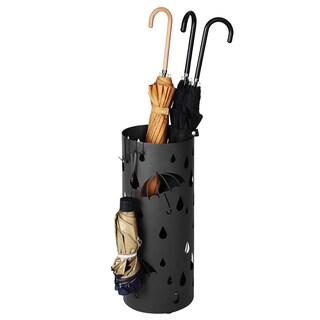 Foto 1 | Foto 1 | Soporte Para Paraguas Songmics De Metal Con Bandeja De Agua Y 4 Ganchos, Color Negro - Venta Internacional.