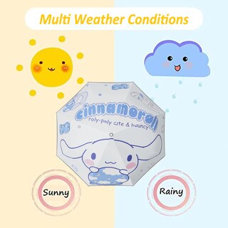 Foto 3 | Foto 3 | Paraguas Hannstar Para Niños Plegable A Prueba De Viento, Antiuv Y Reflectante - Venta Internacional.