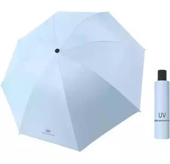 Foto 4 | Foto 4 | Duo De Paraguas De Bolsillo Plegable Con Proteccion Uv