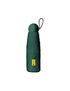 Foto 2 | Foto 2 | Paraguas Sombrilla+bolsa Cápsula Verde Oscuro + Gratis Termo Güish De Regalo