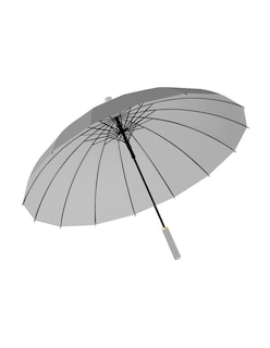 Foto 1 | Foto 1 | Paraguas 16 Costillas Sombrilla + Funda De Goma Impermeable Gris