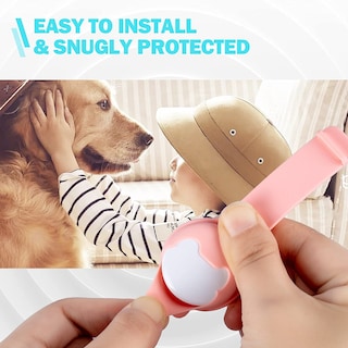 Foto 2 | Foto 2 | Funda De Collar De Perro Para Airtag, Antiarañazos, De Huoguo - Venta Internacional.