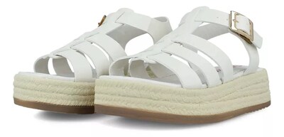 Foto 3 | Foto 3 | Sandalia Huarache Tropicana Frozen Tr260006 Casual Niña Sintético Beige