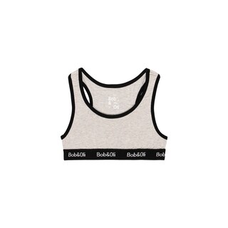 Foto 6 | Foto 6 | Pack De 2 Tops Color Gris Claro/oscuro Para Niña Boboli