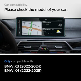 Foto 2 | Foto 2 | Protector De Pantalla Spigen Glas.tr Ez Fit Para Bmw X3/x4 De 12 3'' - Venta Internacional.