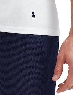 Foto 1 | Foto 1 | Camiseta Polo Ralph Lauren, Corte Clásico, Algodón, Cuello Redondo, Paquete De 3