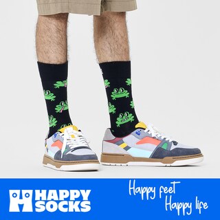 Foto 6 | Foto 6 | Calcetines Happy Socks Diseño Rana Unisex