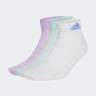 Foto 3 | Foto 4 | Calcetines Al Tobillo Thin And Light Sportswear 3 Pares Adidas Violeta Unisex