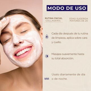 Foto 6 | Foto 6 | Crema Hidratante Dia Collagenic 3% Acido Hialuronico Colageno 60 ml