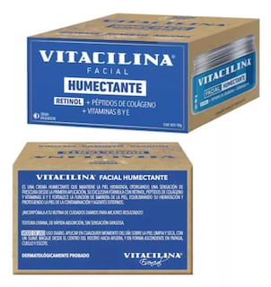 Foto 7 | Foto 7 | Skincare Antiarrugas Aclarador Humectante Vitacilina 3 Piezas Con Colágeno, Retinol, Ácido Hialurónico Y Niacinamida