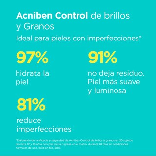 Foto 3 | Foto 3 | Isdin Acniben Gel Crema Facial Control Brillos Y Granos 40ml