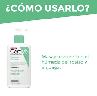Foto 3 | Foto 3 | Kit Facial Hidratante Y Anti Ojeras Cerave : Gel Limpiador Espumoso Y Crema Contorno De Ojos Para Hidratación