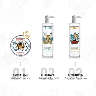 Foto 4 | Foto 4 | Cuidado Posterior Para Tatuajes Billy Jealousy Make Your Mark, 60 Ml Con Vitamina E - Venta Internacional.