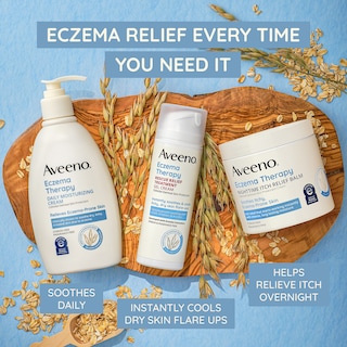 Foto 3 | Foto 3 | Crema Corporal Hidratante Aveeno Eczema Therapy 150 Ml X3 - Venta Internacional.