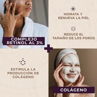 Foto 3 | Foto 3 | Crema Facial Noche Collagenic 3% Retinol Colageno Antiarrugas 60 ml