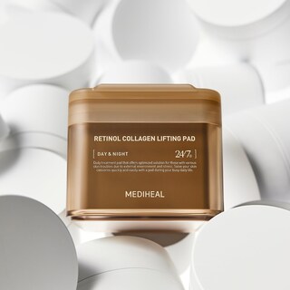 Foto 4 | Foto 4 | Almohadilla De Levantamiento De Colágeno Con Retinol Mediheal Toner Pad - Venta Internacional.