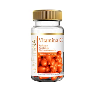 Foto 1 | Foto 1 | JUVETERNAL Cápsulas Faciales de Vitamina C 90 cápsulas Twist-Off Ilumina, Hidrata y Protege tu Piel
