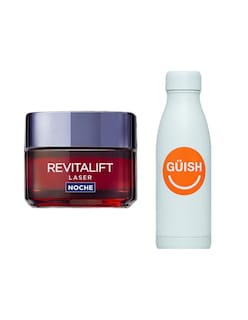 Foto 1 | Foto 1 | L'oréal Paris Crema De Noche Revitalift Láser X3 + Gratis Termo Güish De Regalo