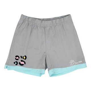 Foto 4 | Foto 4 | Pijama Million Hands Niña Agua-gris Playera Short Princess Jaguar