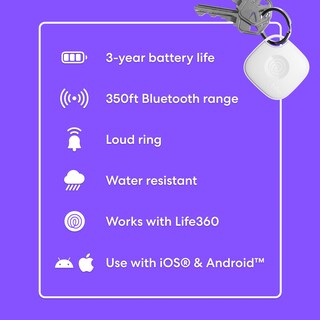 Foto 6 | Foto 6 | Tile Rastreador Bluetooth De Life360 Mate (2024), Paquete De 1 Unidad - Venta Internacional.