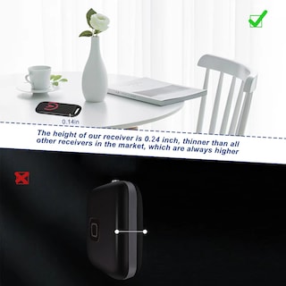 Foto 3 | Foto 3 | Localizador De Artículos Rf Key Finder Simjar De 80 Db+ Con 6 Receptores De 40 M De Alcance - Venta Internacional.