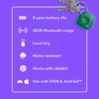 Foto 6 | Foto 6 | Tile Rastreador Bluetooth De Life360 Mate (2024), Paquete De 1 Unidad - Venta Internacional.