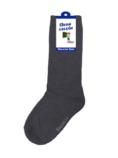 Foto 1 | Foto 1 | Calcetines de Algodón Gran Galeón color Gris para Niño Pack con 6 Pares