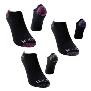 Foto 1 | Foto 1 | Tin Corto Fruit Of The Loom Color Negro Punta Talon Multicolor 10 Pares Para Niña