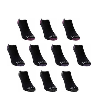 Foto 2 | Foto 2 | Tin Corto Fruit Of The Loom Color Negro Punta Talon Multicolor 10 Pares Para Niña