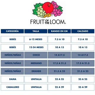 Foto 3 | Foto 3 | Tin Corto Fruit Of The Loom Color Blanco Punta Y Talon Multicolor 10 Pares Para Niña