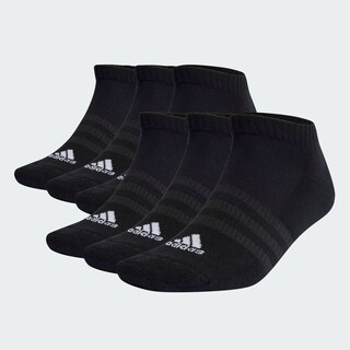 Foto 2 | Foto 2 | Calcetines Acolchados Adidas Sportswear Negros 6 Pares Unisex