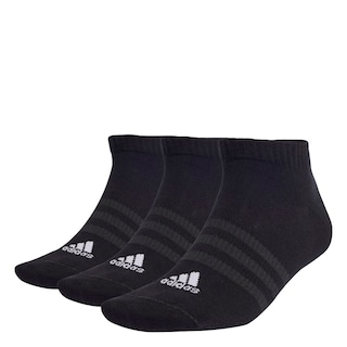 Foto 1 | Foto 1 | Calcetines al Tobillo Thin And Light Sportswear 3 Pares Adidas Negros Unisex