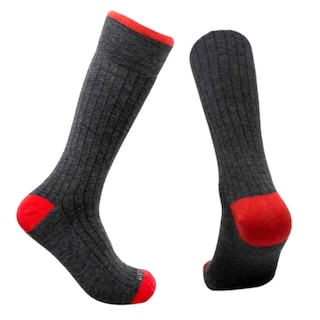 Foto 1 | Foto 1 | 20 Pares De Calcetin Para Hombre, Fruit Of The Loom, Color Oxford Con Rojo