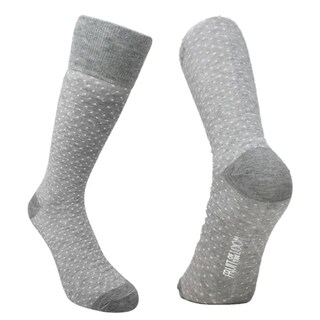 Foto 1 | Foto 1 | 20 Pares De Calcetin Para Hombre, Fruit Of The Loom, Color Jaspe Puntos Blancos